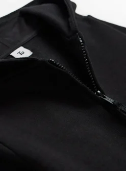 Black Zip-Through Hoodie 5 years