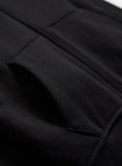 Black Zip-Through Hoodie 5 years
