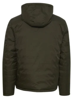 BLEND Lightweight Khaki/Black Reversible Padded Jacket S