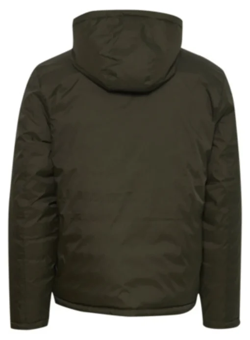 BLEND Lightweight Khaki/Black Reversible Padded Jacket S