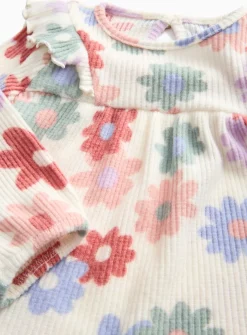 Bloom Floral Print Soft Knit Jumper & Leggings 9-12 months