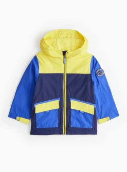 Blue & Yellow Colour Block Mac 1-2 years
