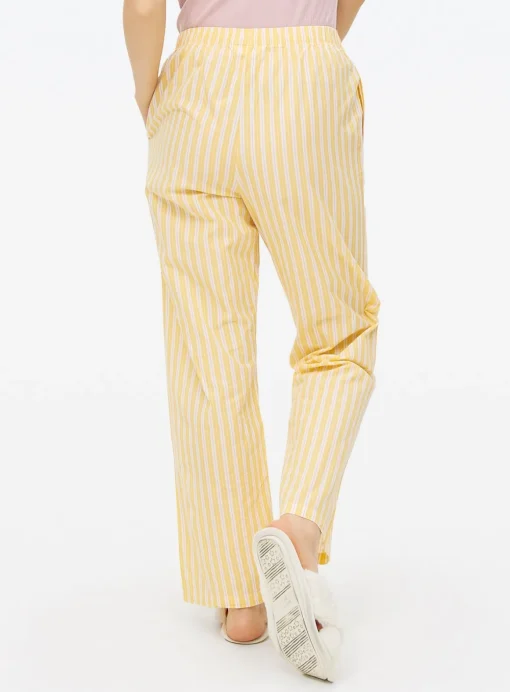 Blue & Yellow Striped Pyjama Bottoms 2 Pack 12