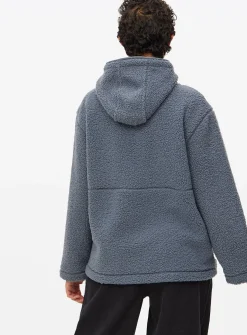 Blue Borg Hoodie L