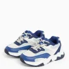 Blue Colour Block Chunky Trainers 3