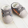Blue Corduroy Fleece Lined Trainers 9-12 months