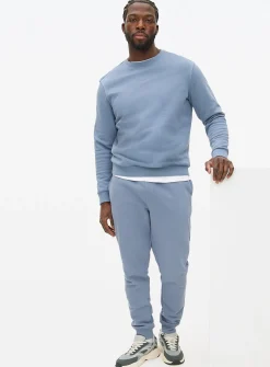 Blue Cuffed Joggers XL
