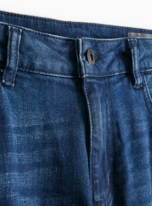 Blue Dark Wash Bootcut Jeans 36S