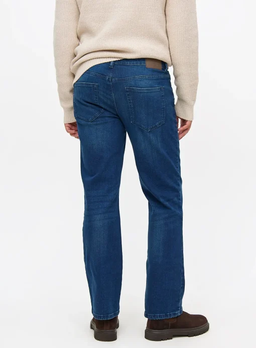 Blue Dark Wash Bootcut Jeans 36S