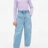 Blue Denim Barrel Leg Jeans 7 years