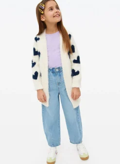 Blue Denim Barrel Leg Jeans 7 years