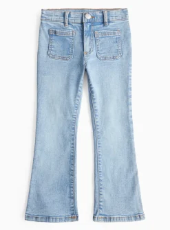 Blue Denim Flared Jeans 5 years