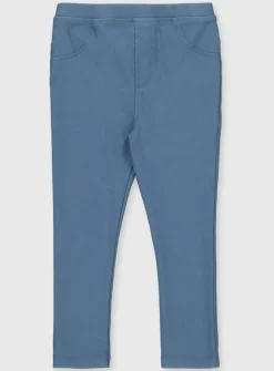 Blue Denim Jeggings 3-4 years