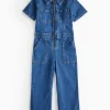 Blue Denim Jumpsuit 5 years