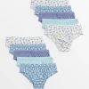 Blue Dinosaur Print Briefs 10 Pack 1.5-2 years