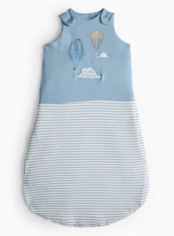Blue Hot Air Balloon Design 2.5 Tog Sleeping Bag 18-24 months