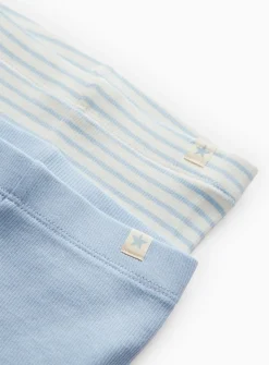 Blue Leggings 2 Pack 6-9 months