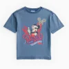 Blue Mickey's Garage Graphic T-Shirt 1-2 years