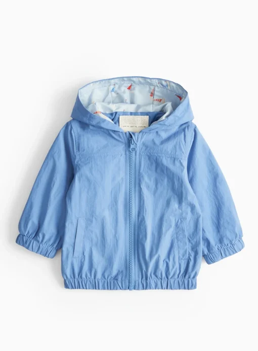 Blue Sailing Print Packaway Mac 18-24 months