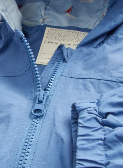 Blue Sailing Print Packaway Mac 18-24 months
