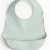 Blue Silicone Bib One Size