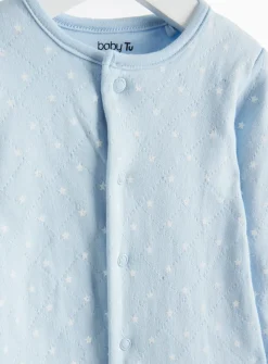 Blue Star Print 1.5 Tog Sleepsuit Up to 3 mths