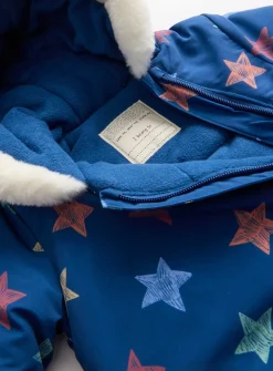 Blue Star Printed Heavyweight Snowsuit 3-6 months