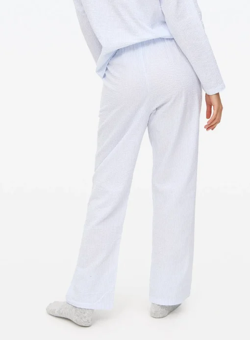 Blue Stripe Co-ord Pyjama Bottoms 12