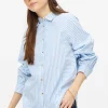 Blue Stripe Relaxed Oxford Shirt 10