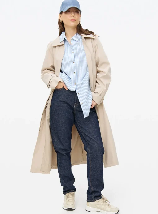 Blue Stripe Relaxed Oxford Shirt 10