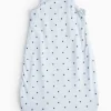 Blue Stripe Star Print 1.5 Tog Sleeping Bag 18-24 months