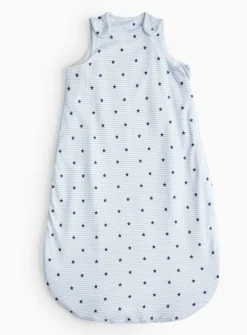 Blue Stripe Star Print 1.5 Tog Sleeping Bag 18-24 months