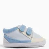 Blue Twin Strap Trainers 9-12 months