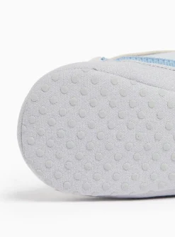 Blue Twin Strap Trainers 9-12 months