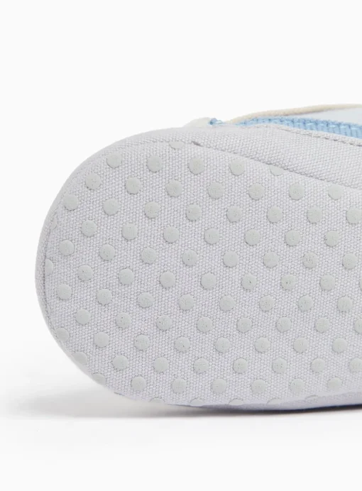 Blue Twin Strap Trainers 9-12 months