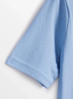 Blue Unisex Polo Shirt 5 Pack 3 years