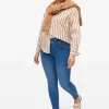 Blue Wash Mid Rise Denim Jeggings 24