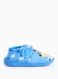 Bluey Blue Character Cupsole Slippers 6-7 Infant