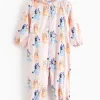 Bluey Character Print Pink Puddlesuit 5-6 years