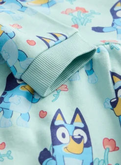 Bluey Character Print Sweatshirt Dress 1-2 years