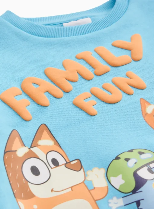 Bluey Character Print Sweatshirt 1-2 years
