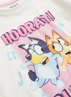 Bluey Hooray Character Print Pyjamas 1-2 years