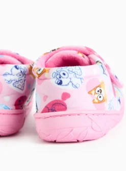 Bluey Pink Character Cupsole Slippers 4-5 Infant