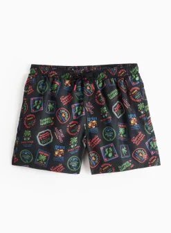 Bora Bora Print Swim Shorts XXXL