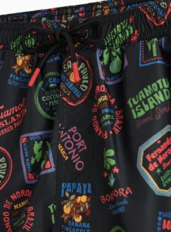 Bora Bora Print Swim Shorts XXXL