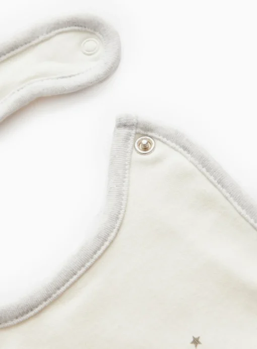Born In 2025 Slogan Cotton Bib One Size