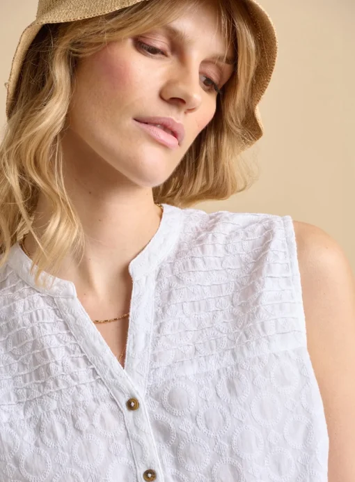 BRAKEBURN Buoy Sleeveless Blouse 20