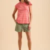 BRAKEBURN Coral Stripe T Shirt 10