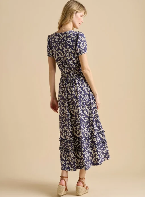 BRAKEBURN Floating Daisy Maxi Dress 12