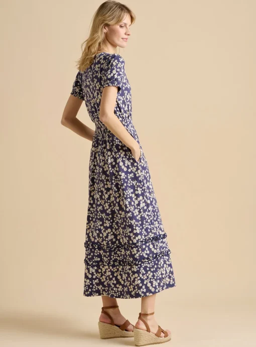 BRAKEBURN Floating Daisy Maxi Dress 12